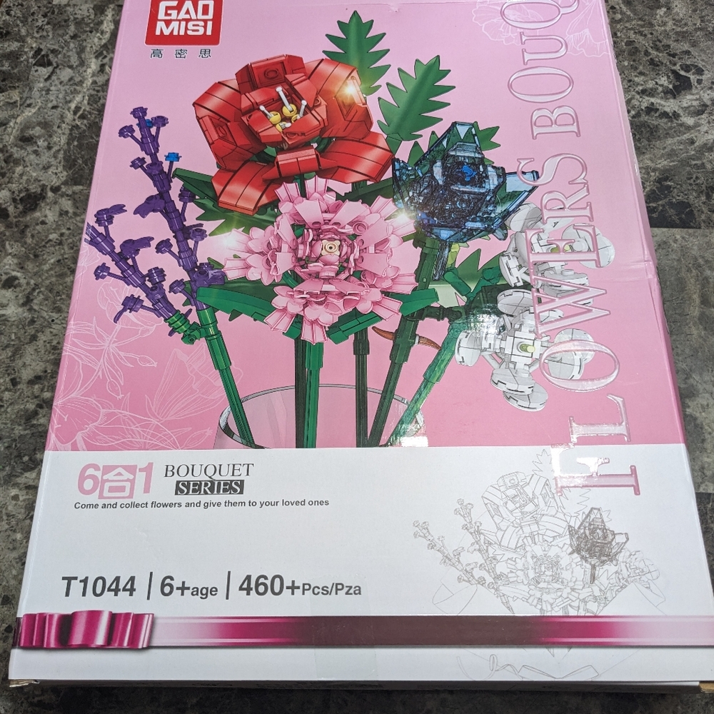 Building blocks Flowers 460 pieces